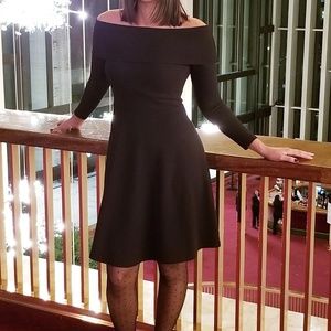Black Off-the-shoulder Dress Size Small